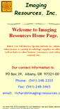 Mobile Screenshot of imaging-resources.com